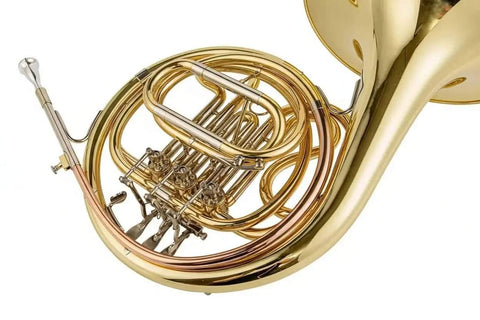 3-Key French Horn HR-811 - Brass Wind Instrument for Musicians - french horn for orchestra and student musicians