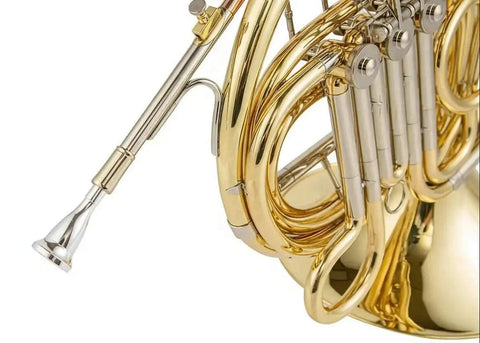 3-Key French Horn HR-811 - Brass Wind Instrument for Musicians - french horn for orchestra and student musicians