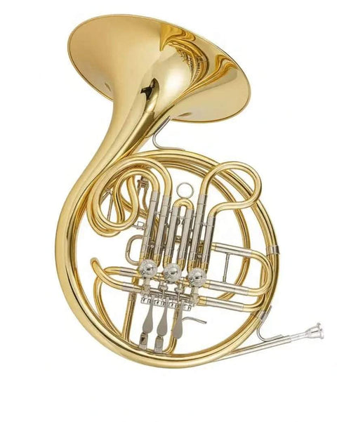 3-Key French Horn HR-811 - Brass Wind Instrument for Musicians - french horn for orchestra and student musicians