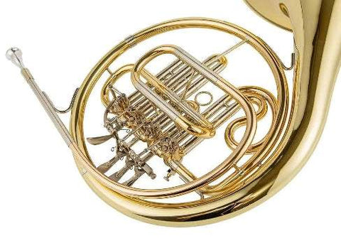 4-Key Double Bb French Horn Yellow Brass - HR-830 Instrument - french horn for orchestra and student musicians