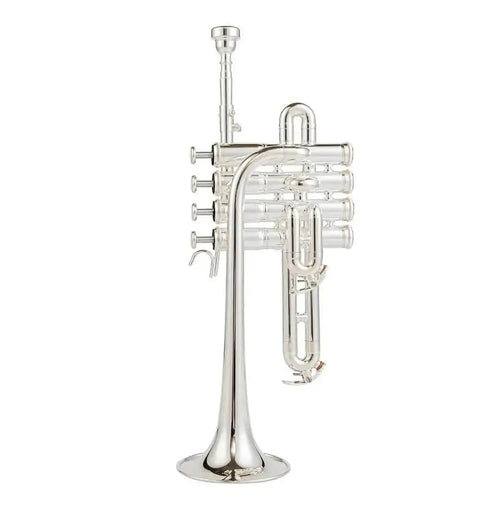 4-Valve Bb/A Piccolo Trumpet for Advanced Players - high quality trumpet for student and professional musicians
