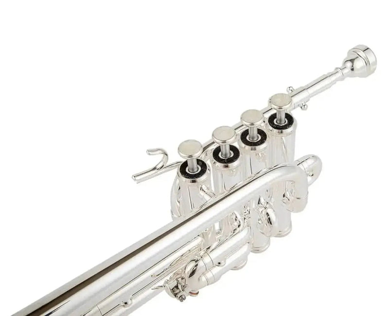 4-Valve Bb/A Piccolo Trumpet for Advanced Players - high quality trumpet for student and professional musicians