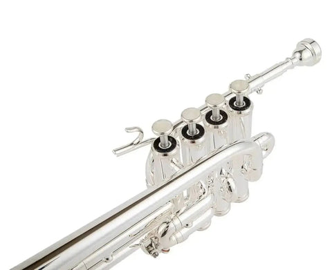 4-Valve Bb/A Piccolo Trumpet for Advanced Players - high quality trumpet for student and professional musicians