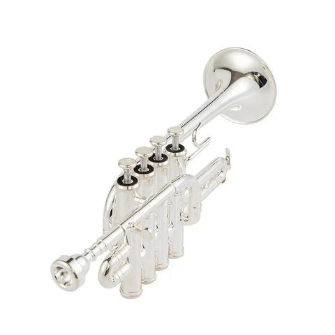 High-Performance TR-901S Bb/A Piccolo Trumpet 4-Valve Professional0