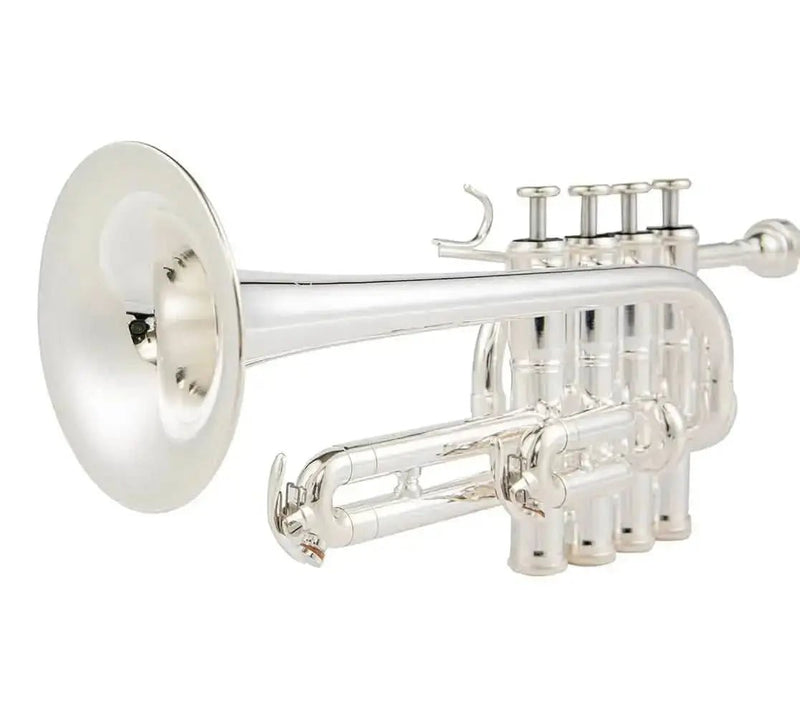 4-Valve Bb/A Piccolo Trumpet for Advanced Players - high quality trumpet for student and professional musicians