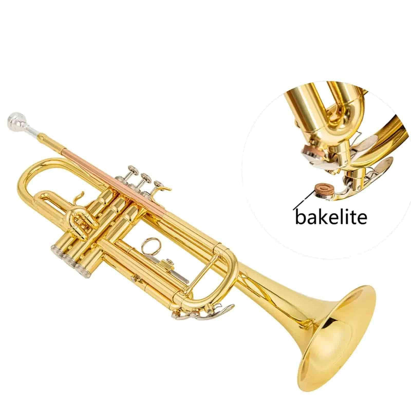 ATR-6331H Student Bb Trumpet Yellow Brass Gold Lacquer - high quality trumpet for student and professional musicians