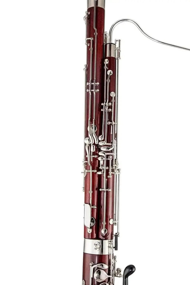 AUROSUS BNS-M Maple Bassoon 26-Key Full German System in C with Case - Silver-Plated for Students - bassoon woodwind instrument for student orchestra
