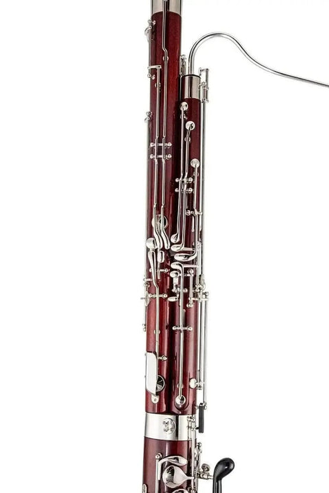 AUROSUS BNS-M Maple Bassoon 26-Key Full German System in C with Case - Silver-Plated for Students - bassoon woodwind instrument for student orchestra