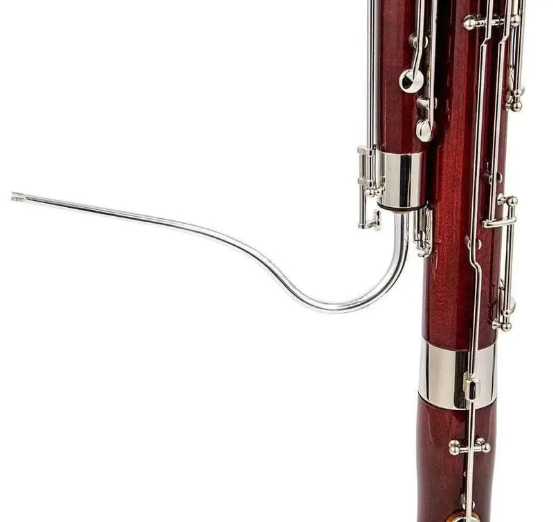 AUROSUS BNS-M Maple Bassoon 26-Key Full German System in C with Case - Silver-Plated for Students - bassoon woodwind instrument for student orchestra