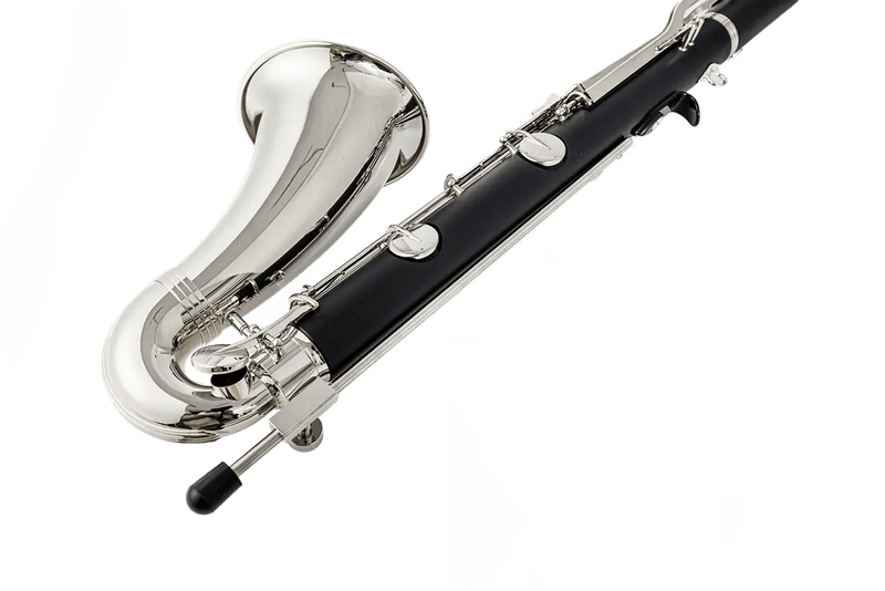 AUROSUS Bb Student Bass Clarinet – ABS Body Low Pitch Clarinet for Beginners and Students - professional clarinet for music students and performers