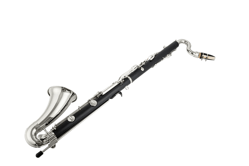 AUROSUS Bb Student Bass Clarinet – ABS Body Low Pitch Clarinet for Beginners and Students - professional clarinet for music students and performers