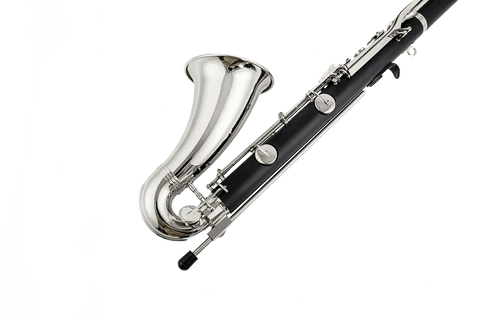 AUROSUS Bb Student Bass Clarinet – ABS Body Low Pitch Clarinet for Beginners and Students - professional clarinet for music students and performers