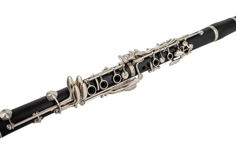 AUROSUS Bb student clarinet – ABS Body, 18 Nickel-Plated Keys, Beginner Clarinet Set with Case & Mouthpiece - professional clarinet for music students and performers
