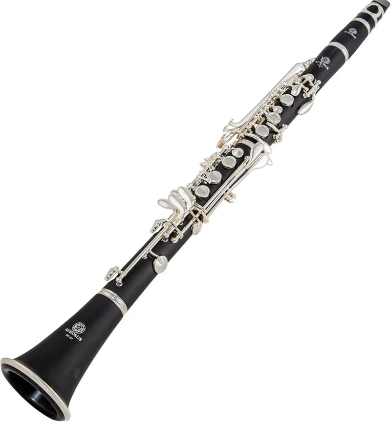 AUROSUS DC-7 Plateau Bb Clarinet Silver-Plated Ebony 17 Key for Small Hands - professional clarinet for music students and performers