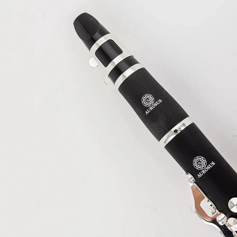 AUROSUS DC-S7 Bb Student Clarinet – ABS Body, Silver-Plated Keys, Complete Beginner Clarinet Set for School Band - professional clarinet for music students and performers