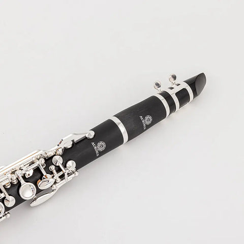 AUROSUS DC-S7 Bb Student Clarinet – ABS Body, Silver-Plated Keys, Complete Beginner Clarinet Set for School Band - Aurosus Instrument