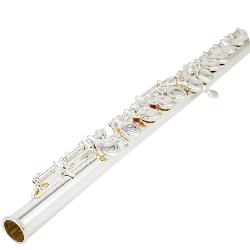AUROSUS OASIS-SE6 Student Closed-Hole Flute with Offset G, C-Foot, Nickel Silver, Y-Arms - premium flute for student orchestra and band