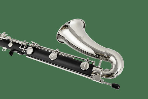 AUROSUS Bb Student Bass Clarinet – ABS Body Low Pitch Clarinet for Beginners and Students - professional clarinet for music students and performers