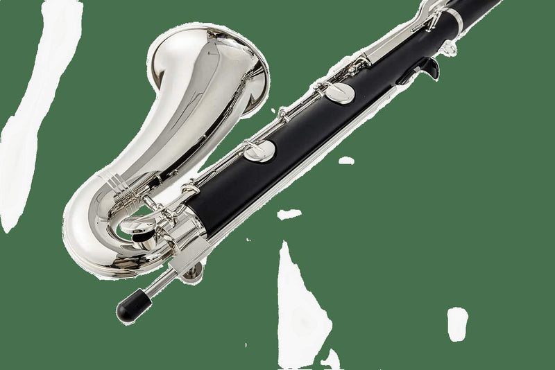 AUROSUS Bb Student Bass Clarinet – ABS Body Low Pitch Clarinet for Beginners and Students - professional clarinet for music students and performers
