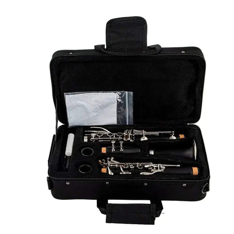 AUROSUS Bb Student Bass Clarinet – ABS Body Low Pitch Clarinet for Beginners and Students - professional clarinet for music students and performers