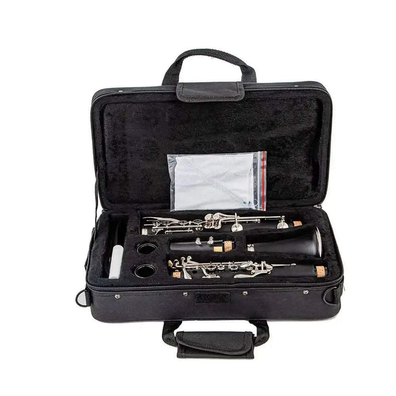 AUROSUS Bb Student Bass Clarinet – ABS Body Low Pitch Clarinet for Beginners and Students - professional clarinet for music students and performers
