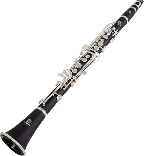 AUROSUS DC-7 Plateau Bb Clarinet Silver-Plated Ebony 17 Key for Small Hands - professional clarinet for music students and performers