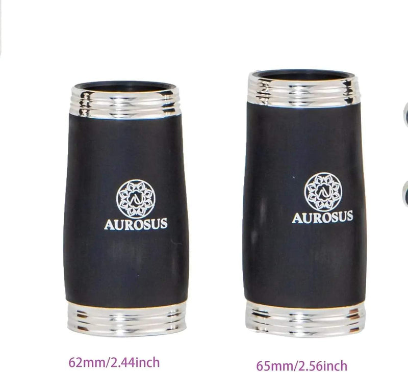 AUROSUS DC-7 Plateau Bb Clarinet Silver-Plated Ebony 17 Key for Small Hands - professional clarinet for music students and performers