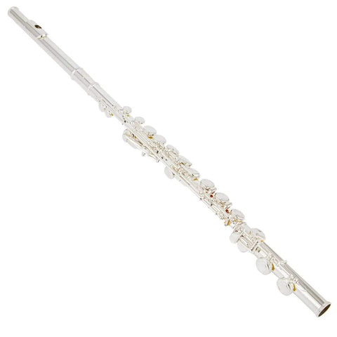 AUROSUS OASIS-SE6 Student Closed-Hole Flute with Offset G, C-Foot, Nickel Silver, Y-Arms - premium flute for student orchestra and band