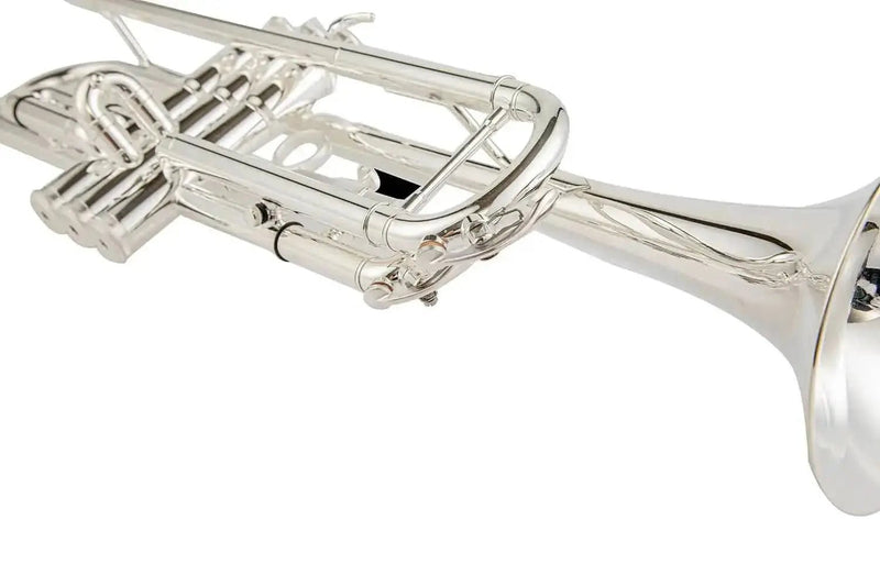 Aurosus Bb Student Trumpet YTR-2330S Silver Plated Piccolo Trumpet - high quality trumpet for student and professional musicians