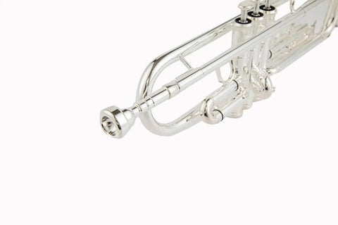 Aurosus Bb Student Trumpet YTR-2330S Silver Plated Piccolo Trumpet - JP Professional Instrument Store