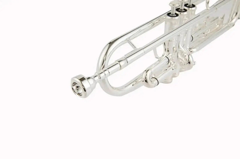 Aurosus Bb Student Trumpet YTR-2330S Silver Plated Piccolo Trumpet - high quality trumpet for student and professional musicians