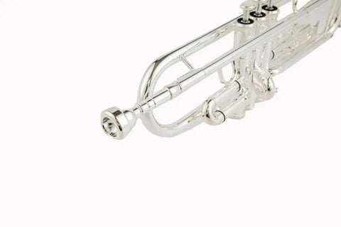 Aurosus Bb Student Trumpet YTR-2330S Silver Plated Piccolo Trumpet - high quality trumpet for student and professional musicians