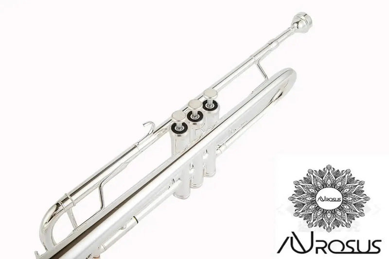 Aurosus Bb Student Trumpet YTR-2330S Silver Plated Piccolo Trumpet - high quality trumpet for student and professional musicians