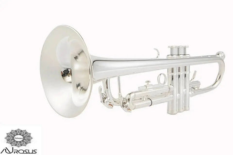Aurosus Bb Student Trumpet YTR-2330S Silver Plated Piccolo Trumpet - high quality trumpet for student and professional musicians