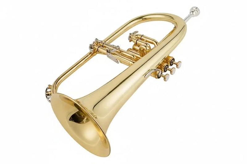 Aurosus Bb Yellow Brass YFH-8310Z Flugelhorn - musical instrument for students and music education