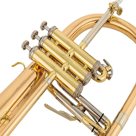 Aurosus FH-8355 Bb Trigger Flugelhorn - musical instrument for students and music education