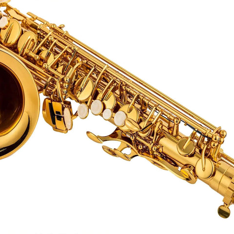 Aurosus JP041 Eb Student Alto Saxophone - alto/tenor saxophone for jazz band and student musicians