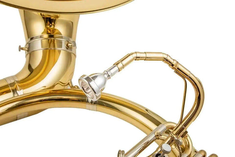 Aurosus JSP1000 BBb Sousaphone Lacquered Gold - musical instrument for students and music education