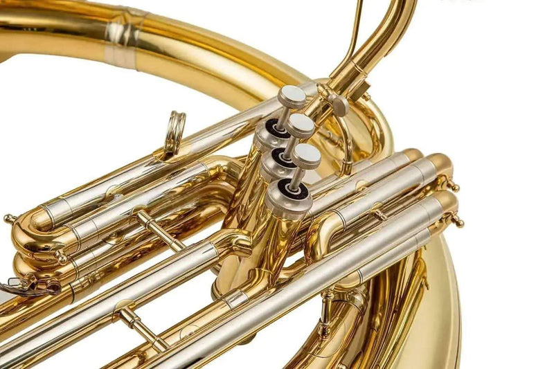 Aurosus JSP1000 BBb Sousaphone Lacquered Gold - musical instrument for students and music education