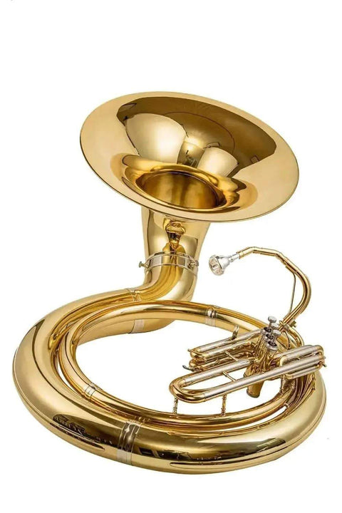 Aurosus JSP1000 BBb Sousaphone Lacquered Gold - musical instrument for students and music education