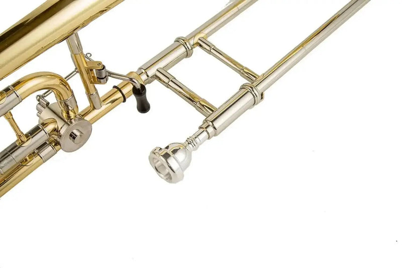 Bb/C Trigger Tenor Trombone Yellow Brass - JP Modulated - slide trombone for brass band and student musicians
