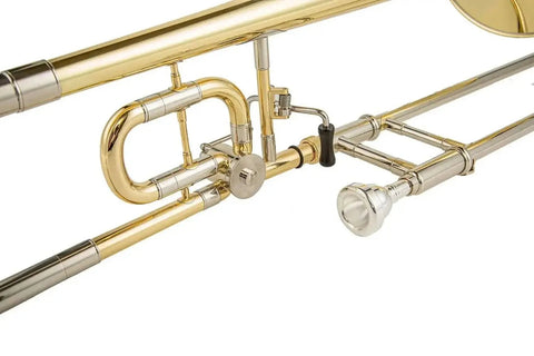 Bb/C Trigger Tenor Trombone Yellow Brass - JP Modulated - slide trombone for brass band and student musicians