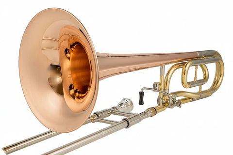 Best Bb/F high grade modulated tenor trombone with clear lacquer finish - JP0