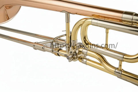 Best Bb/F high grade modulated tenor trombone with clear lacquer finish - JP7