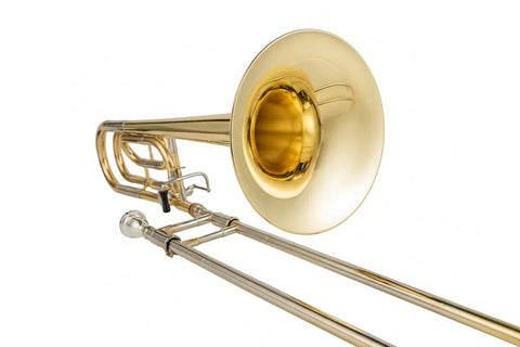 Bb/F high grade modulated tenor trombone with trigger and case by JP4