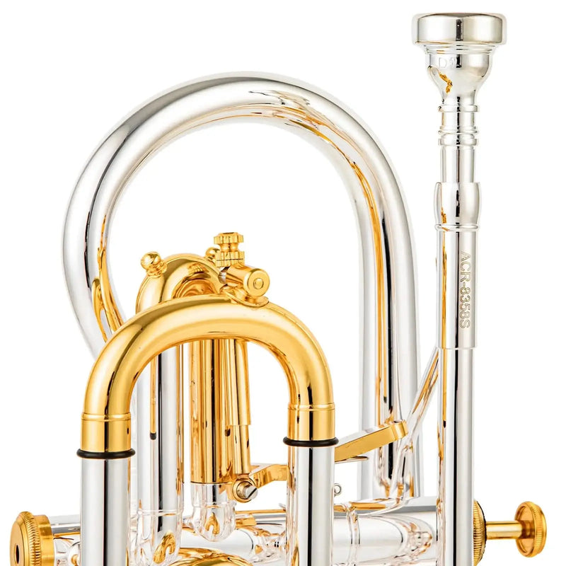 Bb Trigger Cornet CR-8358 | Yellow Brass Professional Cornet | JP Music Store - musical instrument for students and music education