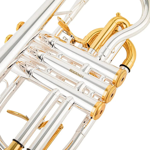 Bb Trigger Cornet CR-8358 | Yellow Brass Professional Cornet | JP Music Store - musical instrument for students and music education