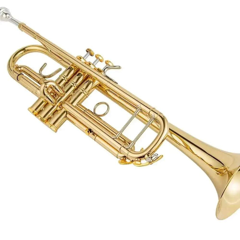 Bb Student Trumpet LT18043 Yellow Brass with Case - Beginner-Friendly Instrument - high quality trumpet for student and professional musicians