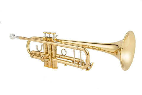 Bb Student Trumpet LT18043 Yellow Brass with Case - Beginner-Friendly Instrument - high quality trumpet for student and professional musicians