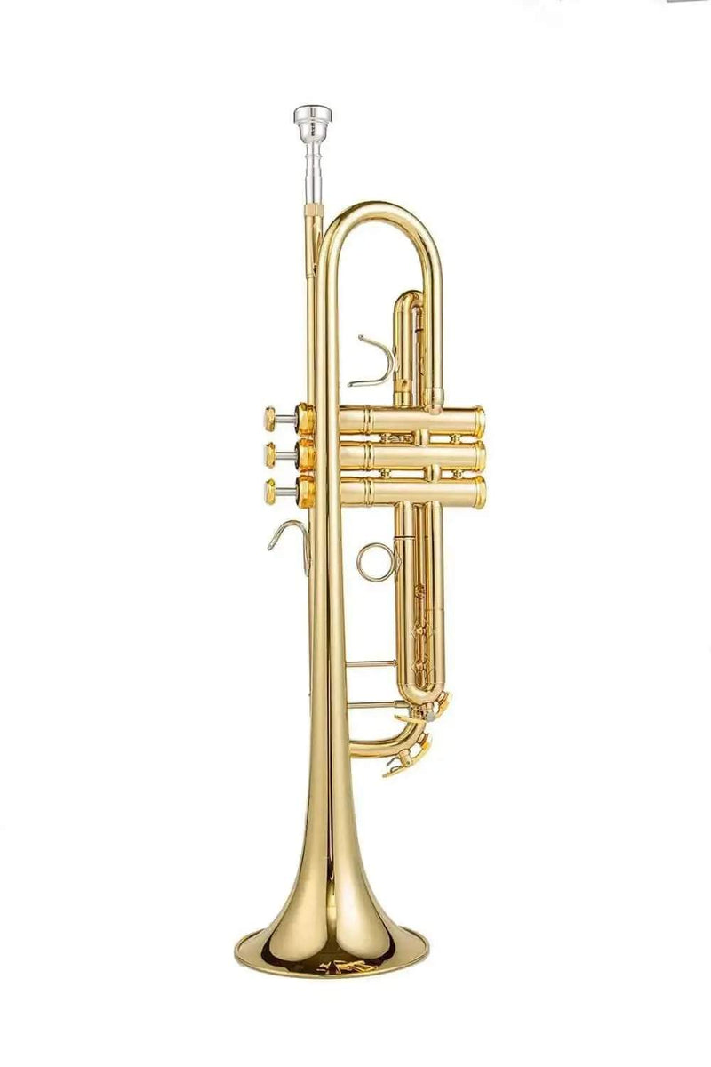 Bb Student Trumpet LT18043 Yellow Brass with Case - Beginner-Friendly Instrument - high quality trumpet for student and professional musicians